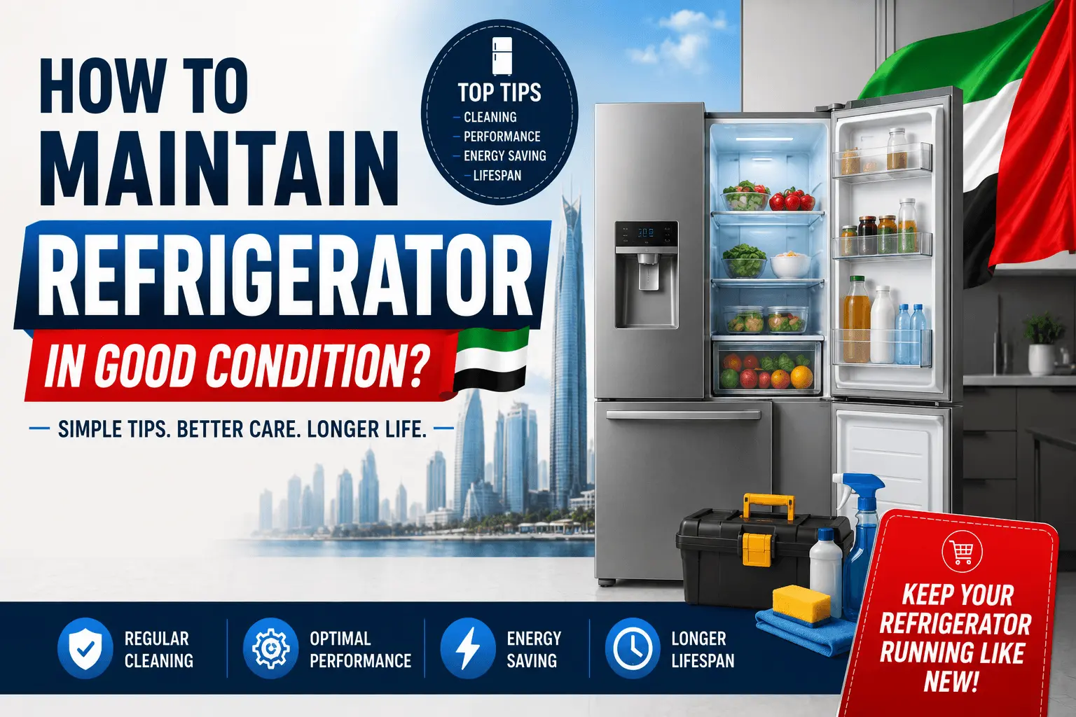 How to Maintain a Refrigerator in Good Condition